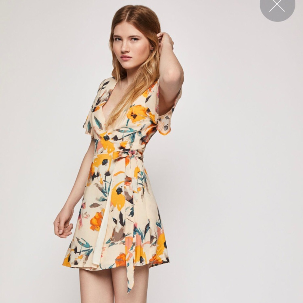 BCBGeneration Florals Wrap Dress-Brand New